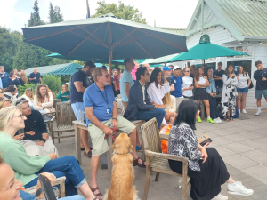 Over 150 people watched the finals