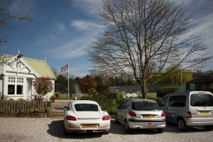 Outside Car Park